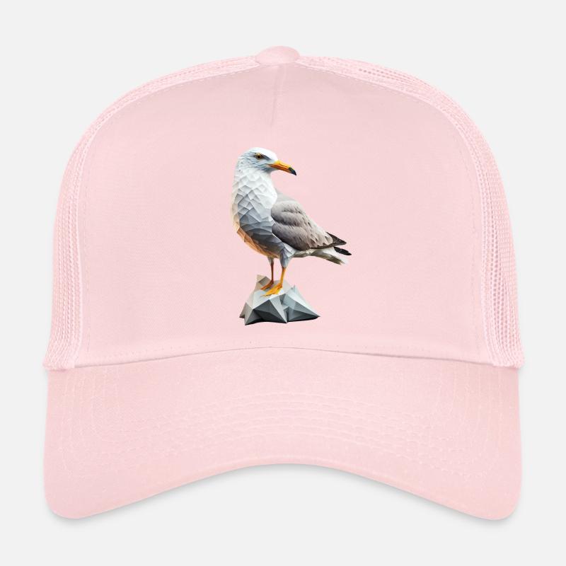 Möwe Seemöwe Polygon Trucker Cap