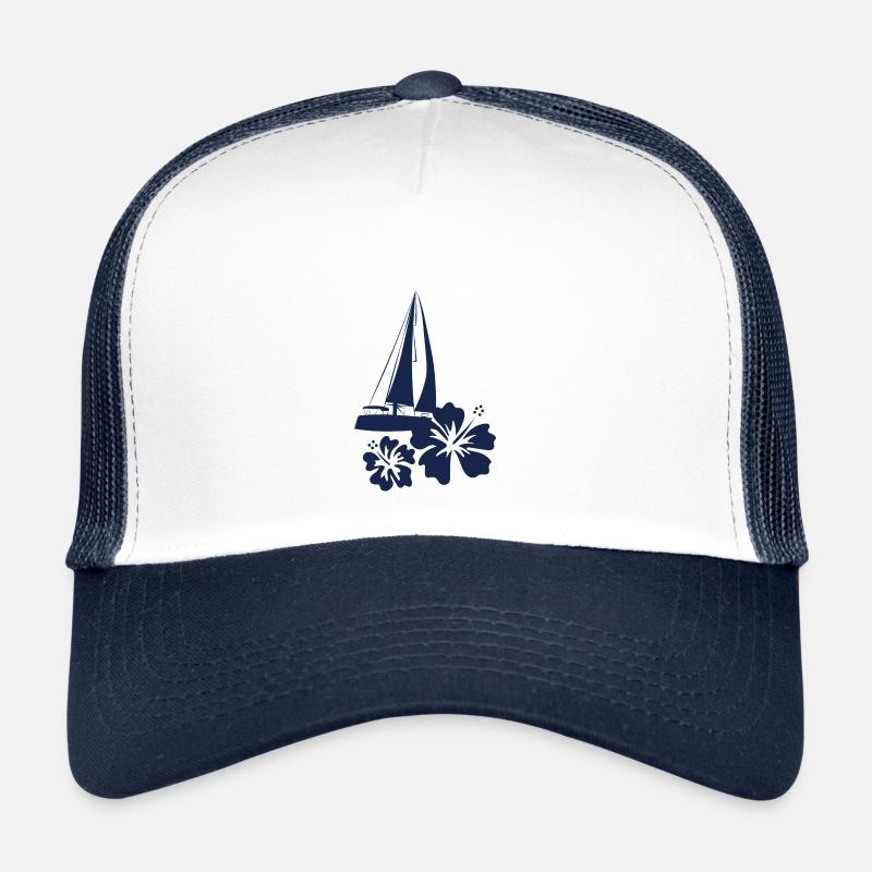 Sailing Pacific Ocean Trucker Cap