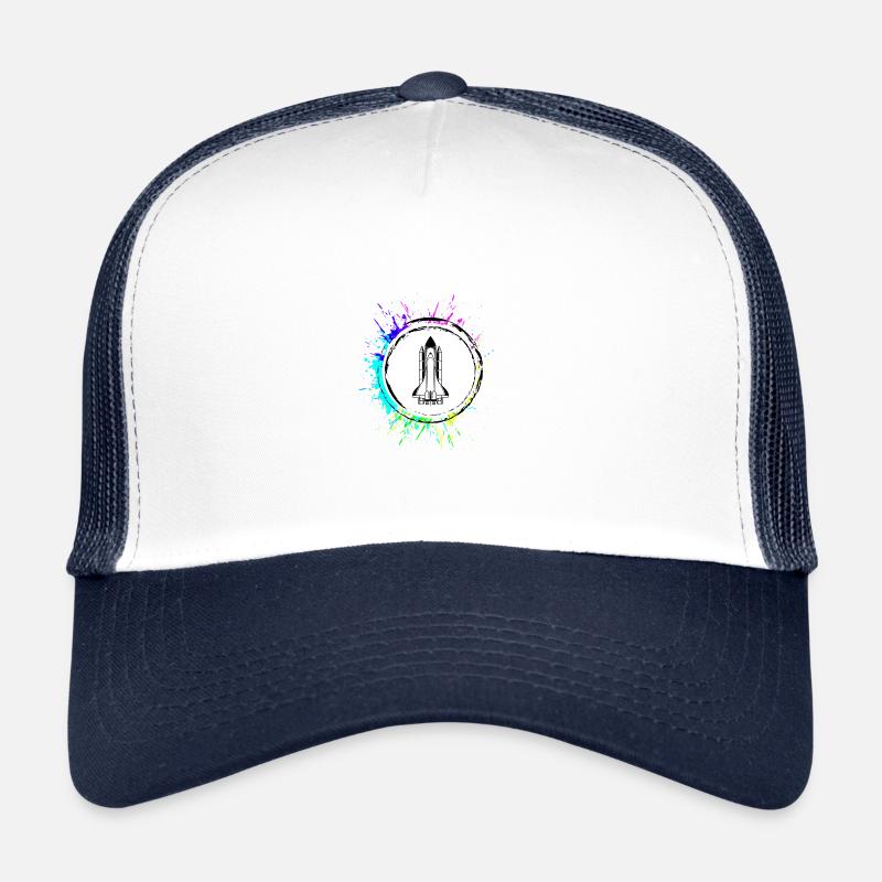 Rocket symbol Trucker Cap