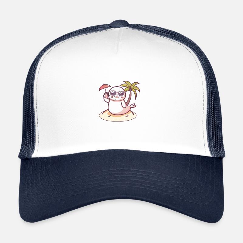 Robbe Sommer Strand Comic Trucker Cap