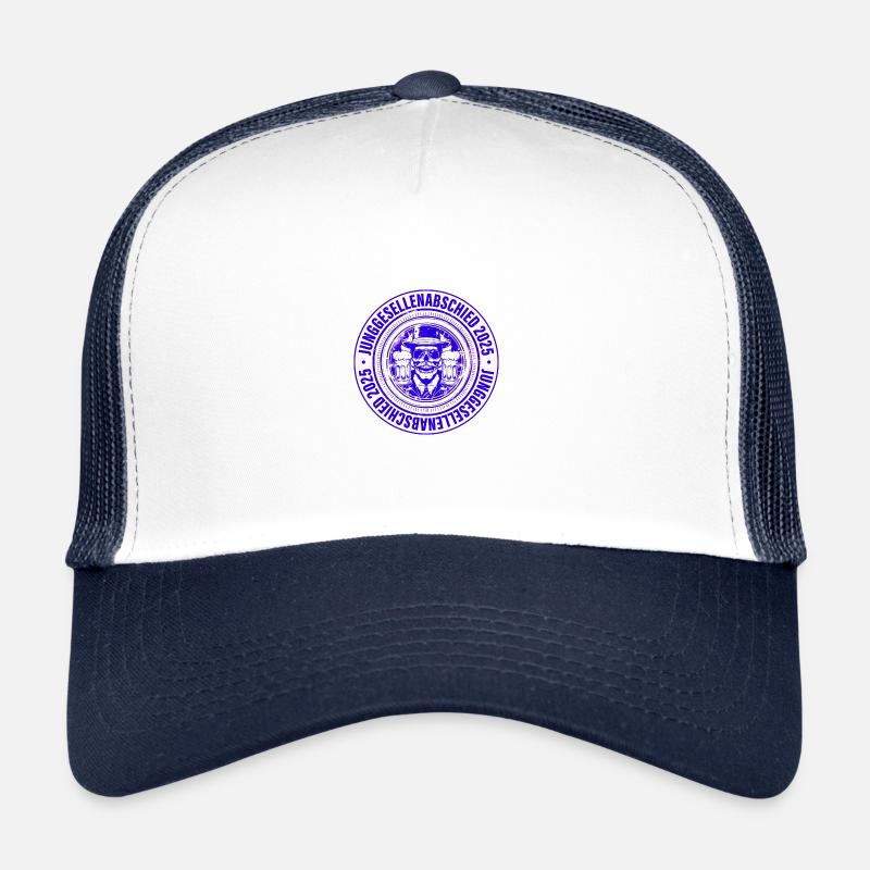 Enterrement de vie de garçon 2025 Crâne Casquette trucker 