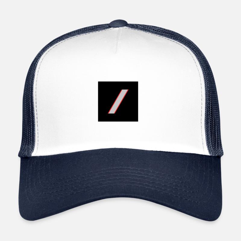 firefighter rank sergeant - Trucker Cap - white/navy