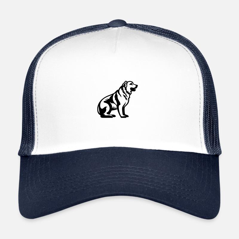 Icône de chien Kangal Casquette trucker 