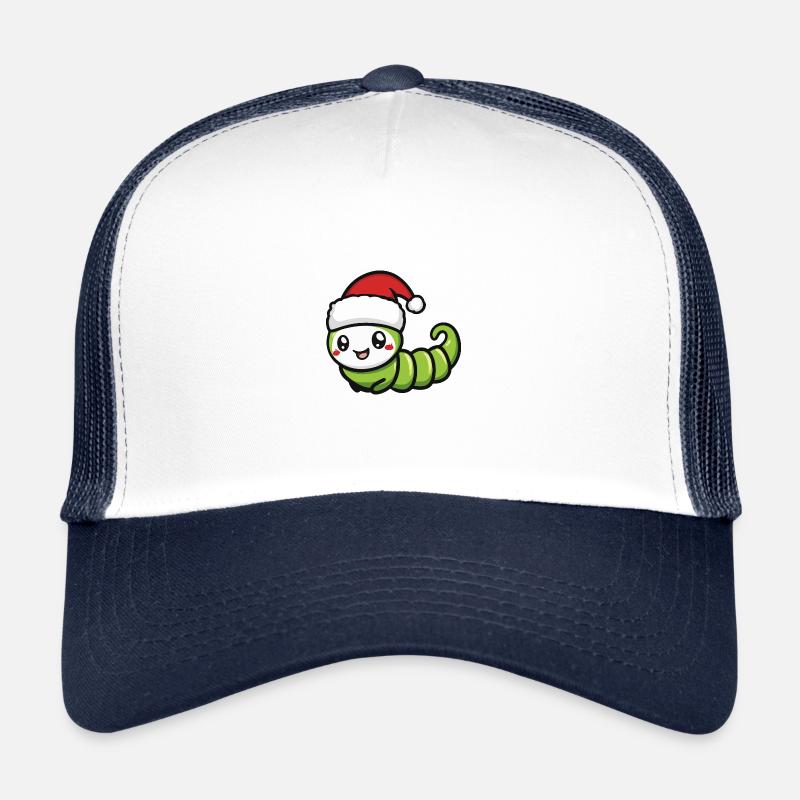 Wurm Weihnachten Niedlich Trucker Cap