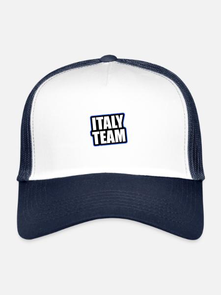 Italy Team Travel Holidays - Trucker Cap - white/navy - Front