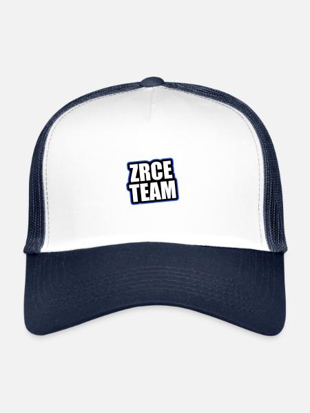 Vacances de voyage de l’équipe Zrce - Casquette trucker  - blanc/marine - Devant