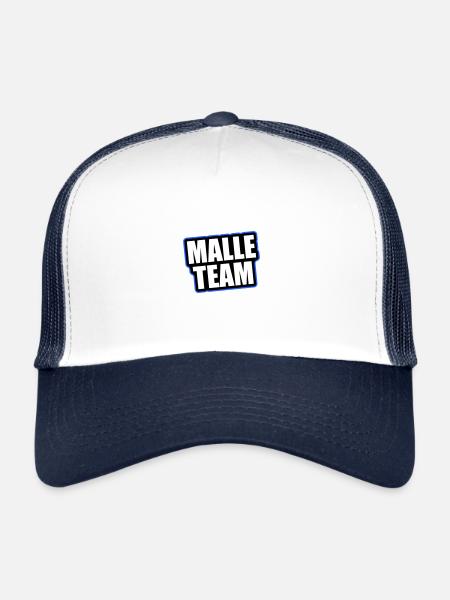 Malle Team Travel Holidays - Trucker Cap - white/navy - Front