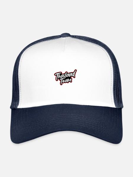 Thailand Team - Trucker Cap - white/navy - Front
