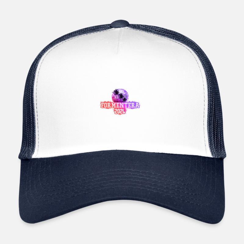 Palmiers de Formentera 2024 Casquette trucker 