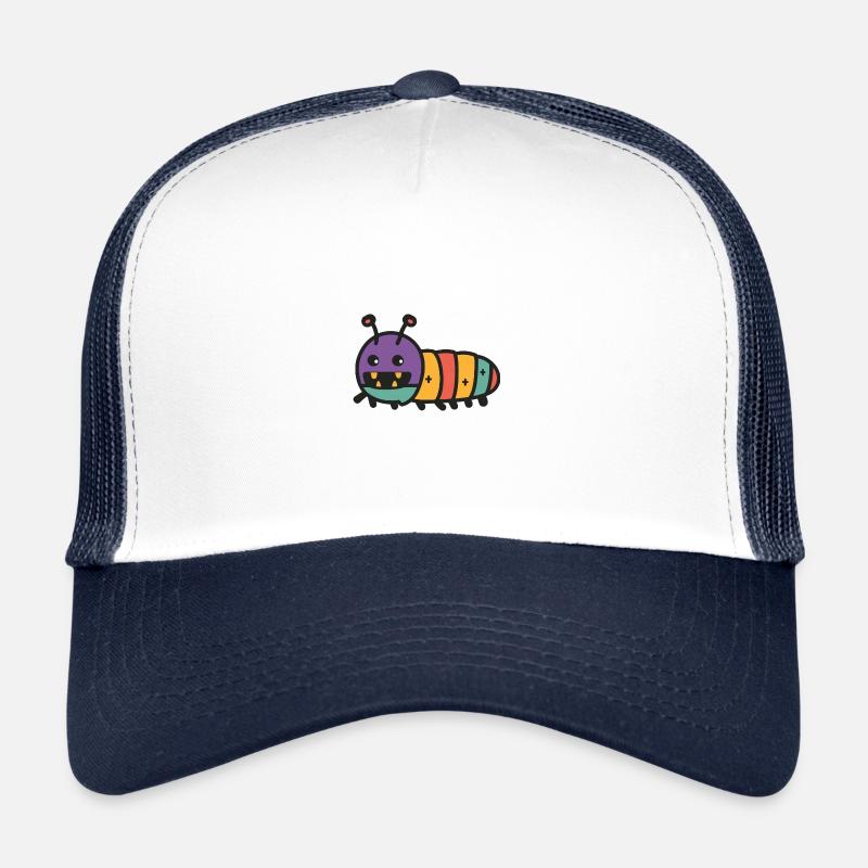 Worm Halloween Animal Trucker Cap