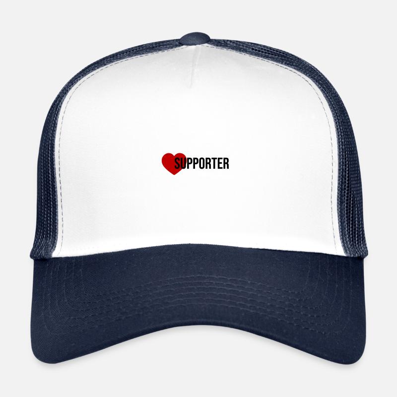Supporter Heart Trucker Cap