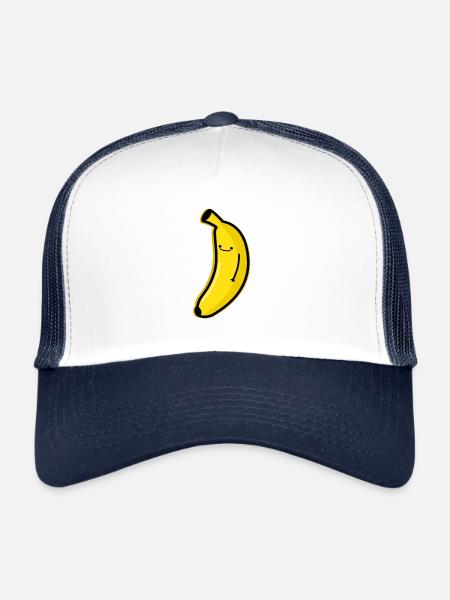 Banana - Trucker Cap - white/navy