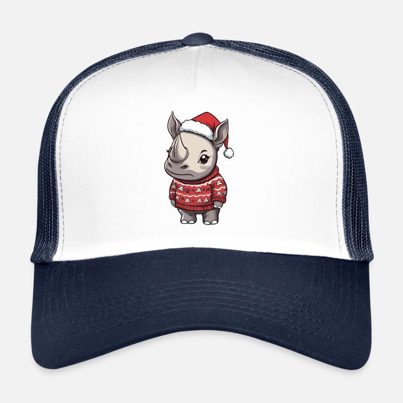 Bande dessinée de Noël Rhino Casquette trucker 