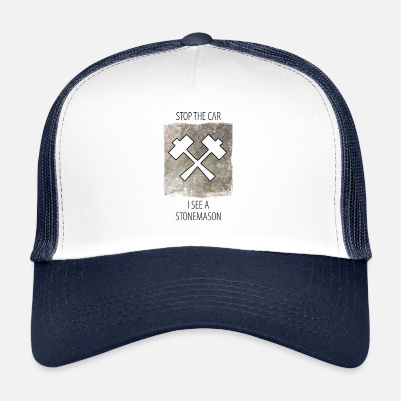 Steinmetz Steinbildhauer Spruch Trucker Cap