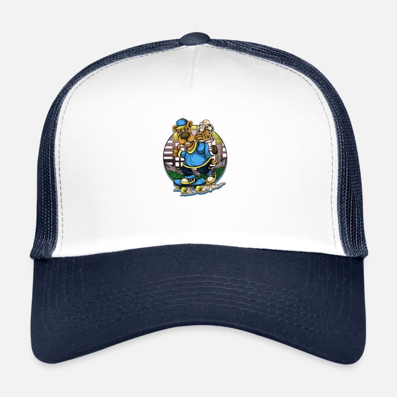 Chameau bleu Casquette trucker 