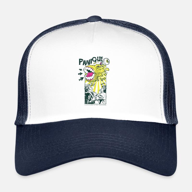 Panique Panik Monster Geschenk Geschenkidee Trucker Cap