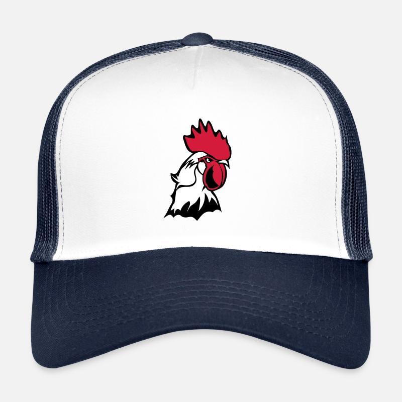 tete coq poulet bascour roi Casquette trucker 