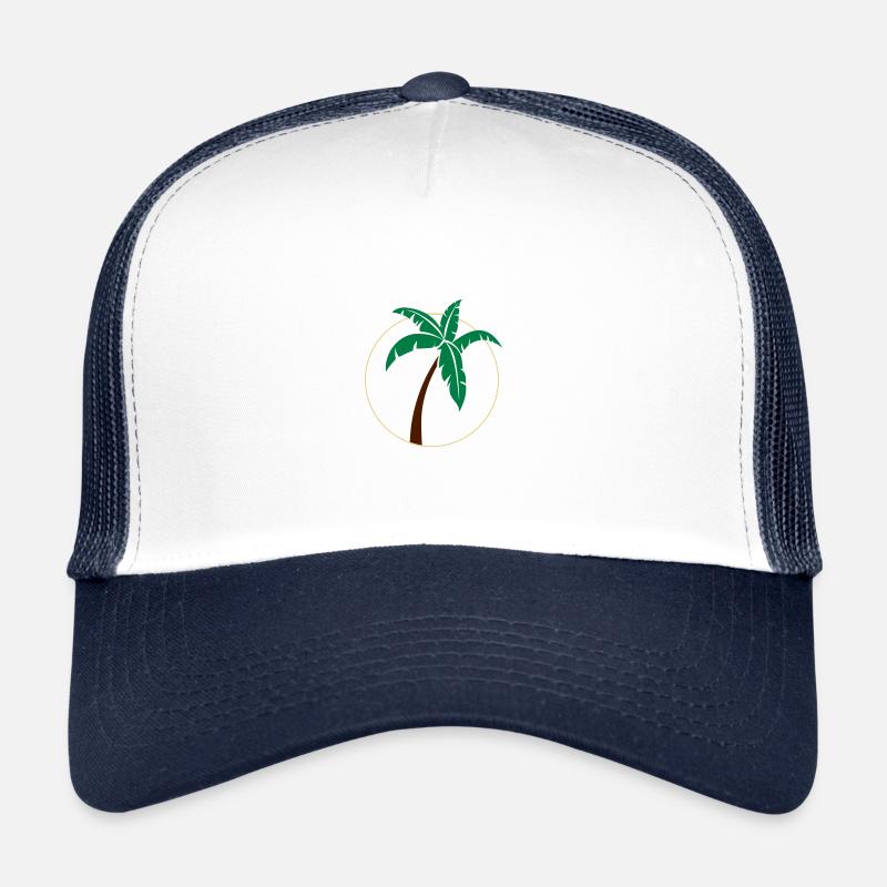 palm tree 2 Trucker Cap