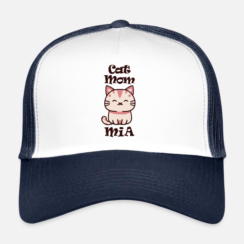 Mia Name Vorname mit Katze Trucker Cap