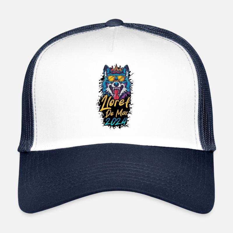 Lloret De Mar 2024 Party Wolf Trucker Cap