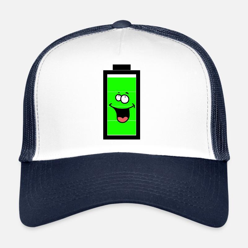 Battery Battery Power Energy Mobile Phone Trucker Cap