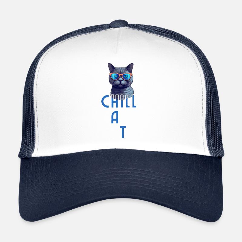 Chat froid Casquette trucker 
