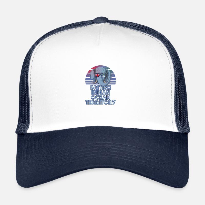 British Indian Ocean Territory Trucker Cap