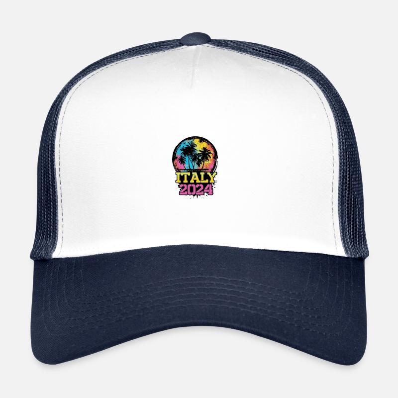Italien 2024 Reise Urlaub Trucker Cap