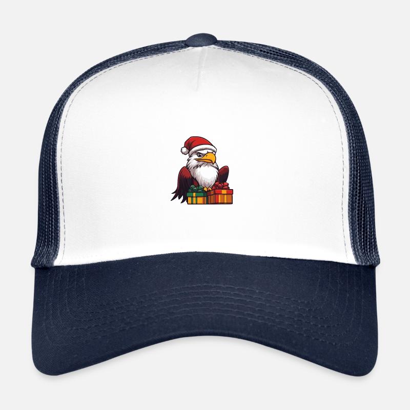 Adler Weihnachten Comic Geschenke Trucker Cap
