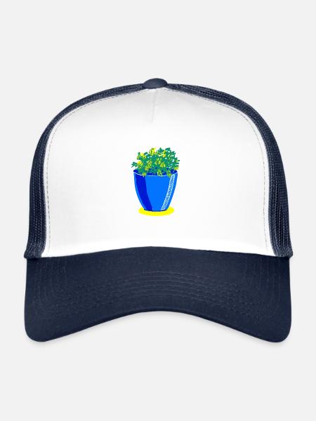 Pflanze! - Trucker Cap - Weiß/Navy