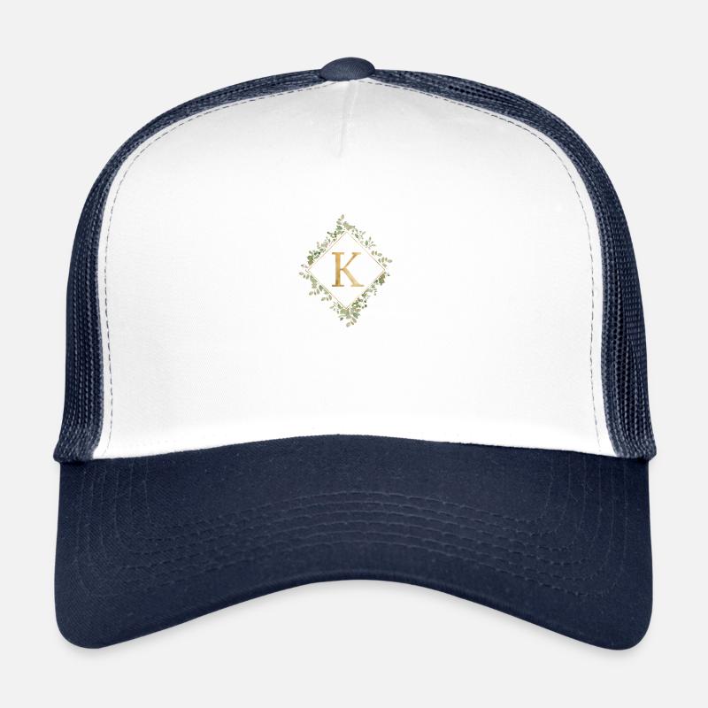 K monogramme Couronne d’Eucalyptus Casquette trucker 