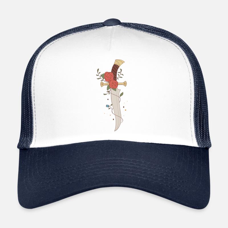 Messer der Rosen Trucker Cap