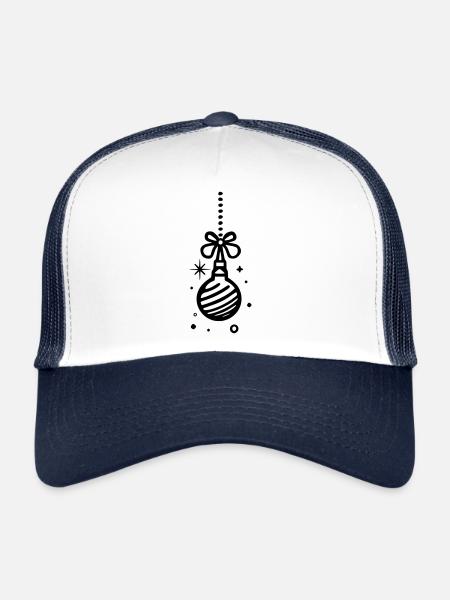 Bauble - Trucker Cap - white/navy - Front