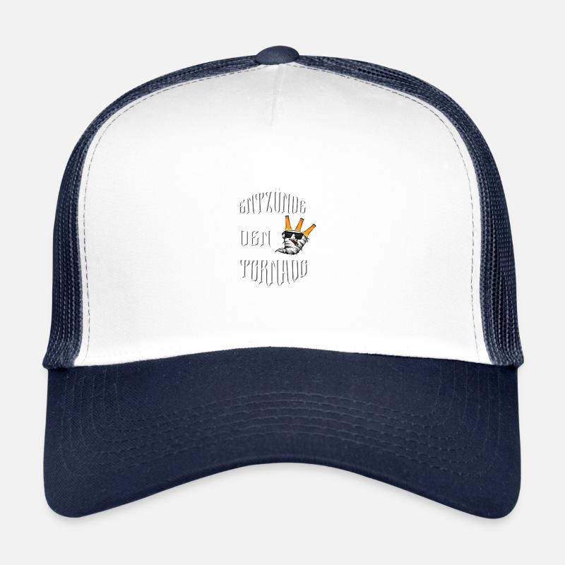 Entzünde den Tornado Bier Trinkspiel Entzündet Trucker Cap