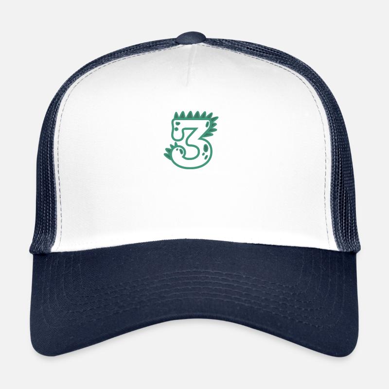 Numéro 3 Casquette trucker 