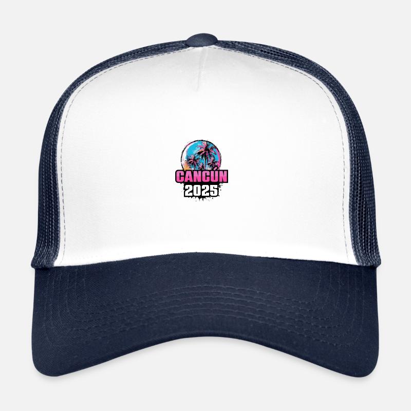Cancun 2025 Palmen Trucker Cap