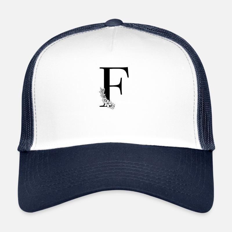 Buchstabe F Trucker Cap