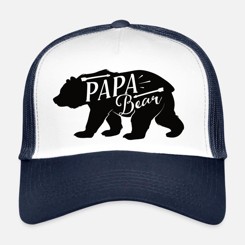 Papa ours Casquette trucker 