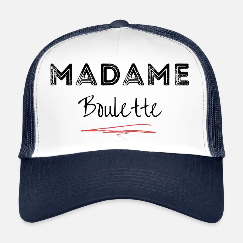madame boulette Casquette trucker 