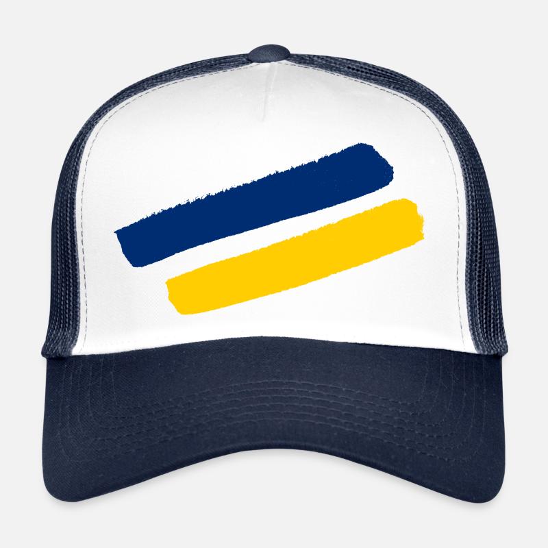 Rayures de style Basse-Autriche Casquette trucker 