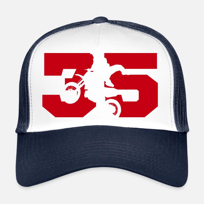 Moto 35 motard Casquette trucker 
