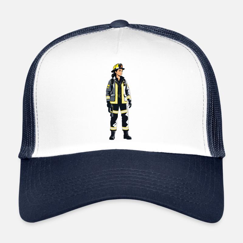 Femme pompier - Cool Job Motifs Casquette trucker 