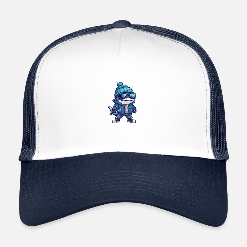 Hai Winter Comic Trucker Cap