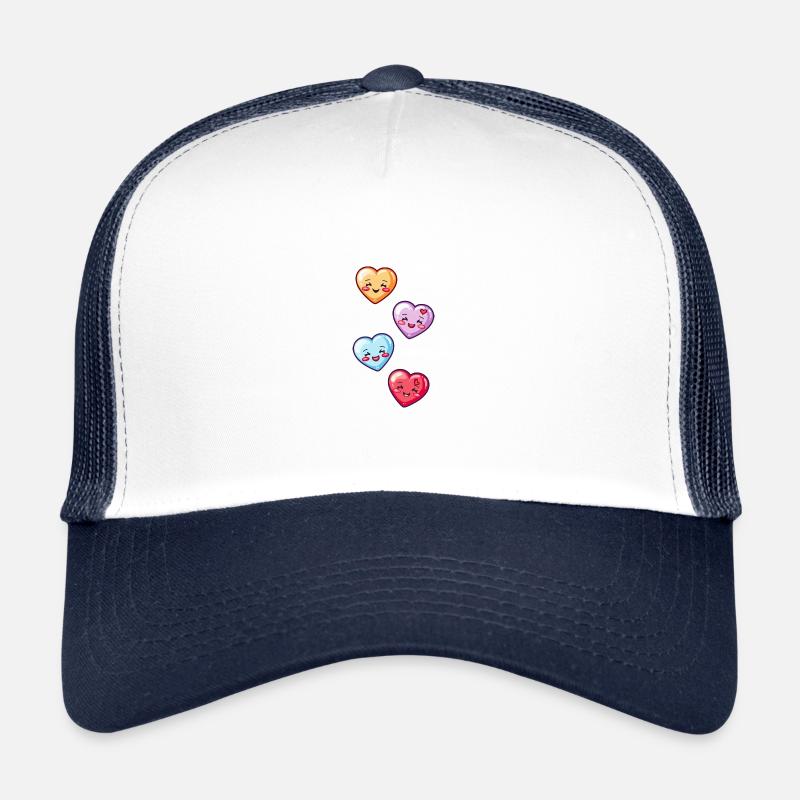 Herzen Liebe Comic Love Trucker Cap