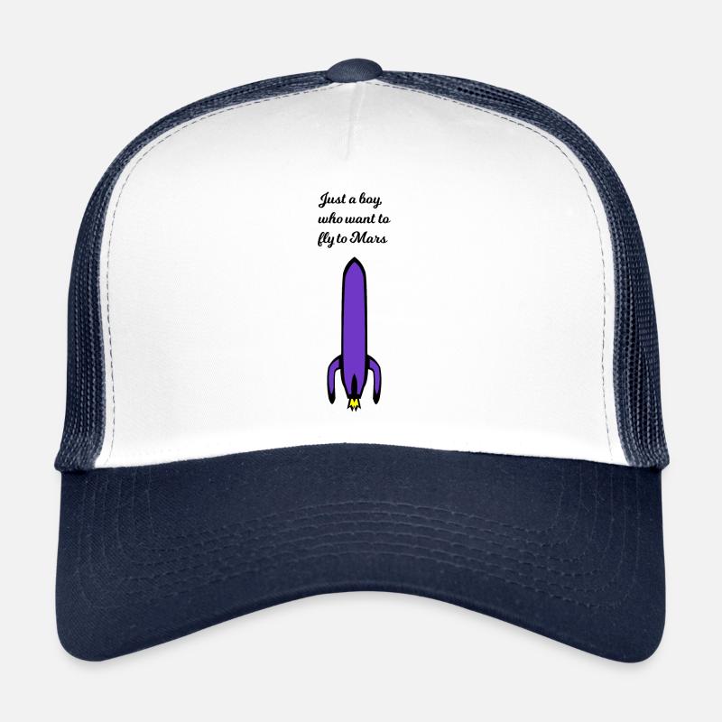 Le vol vers Mars Casquette trucker 