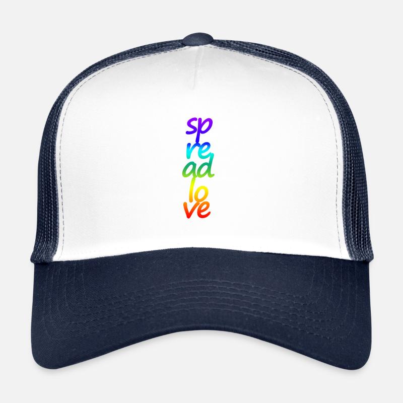 spreadlove - Design -Farben der Chakren- Geschenk Trucker Cap
