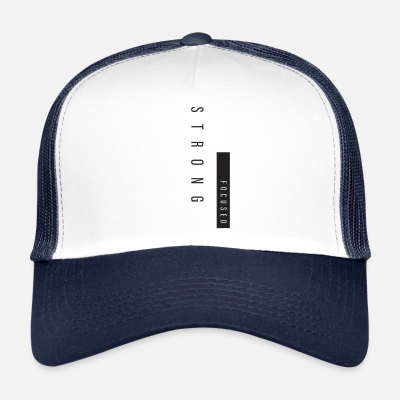 Strong Focused Casquette trucker 