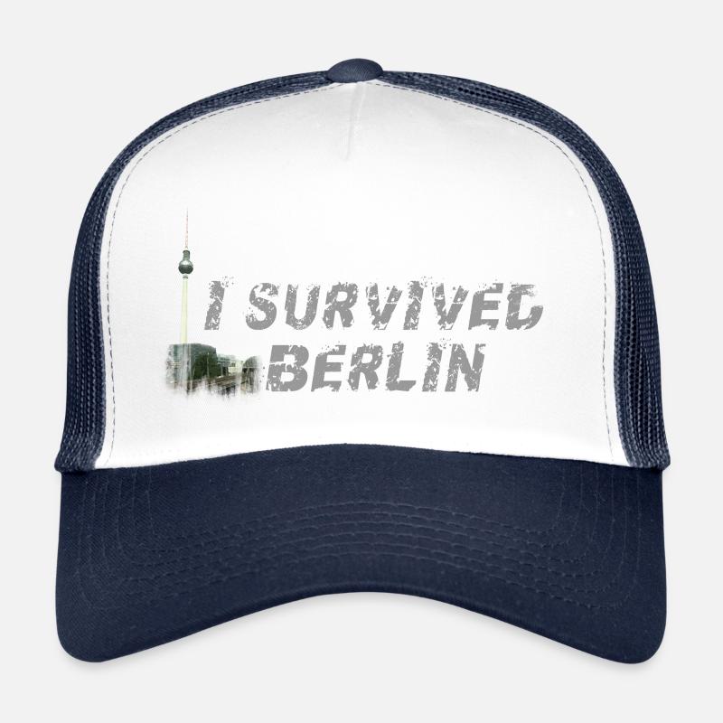 i survived berlin Trucker Cap