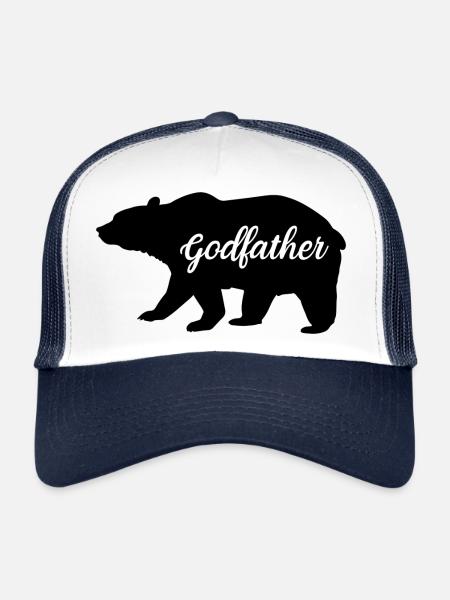 Pate 01 - Trucker Cap - Weiß/Navy - Vorne