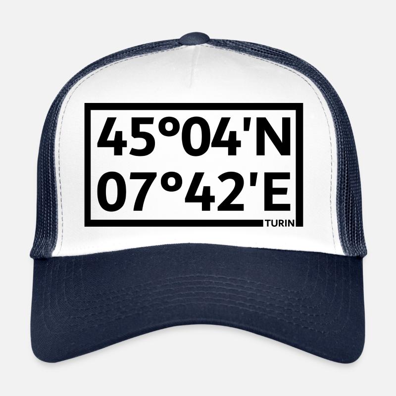 Coordonnées de Turin Casquette trucker 